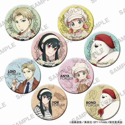 『SPY×FAMILY』きらきら缶バッジコレクション フレンチカジュアルVer.【BOX】
